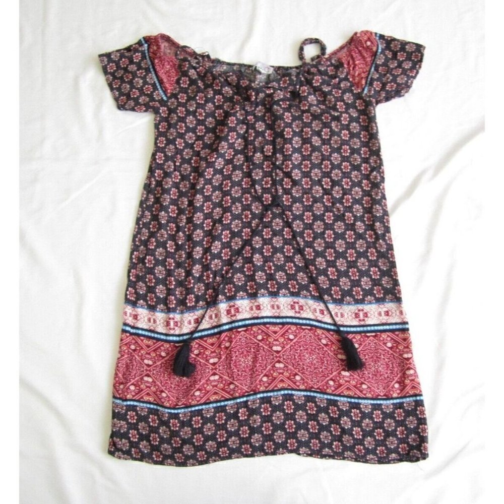 Women's Emma G Hobo Gypsy Short Sleeve Blouse Sz M (WB154)